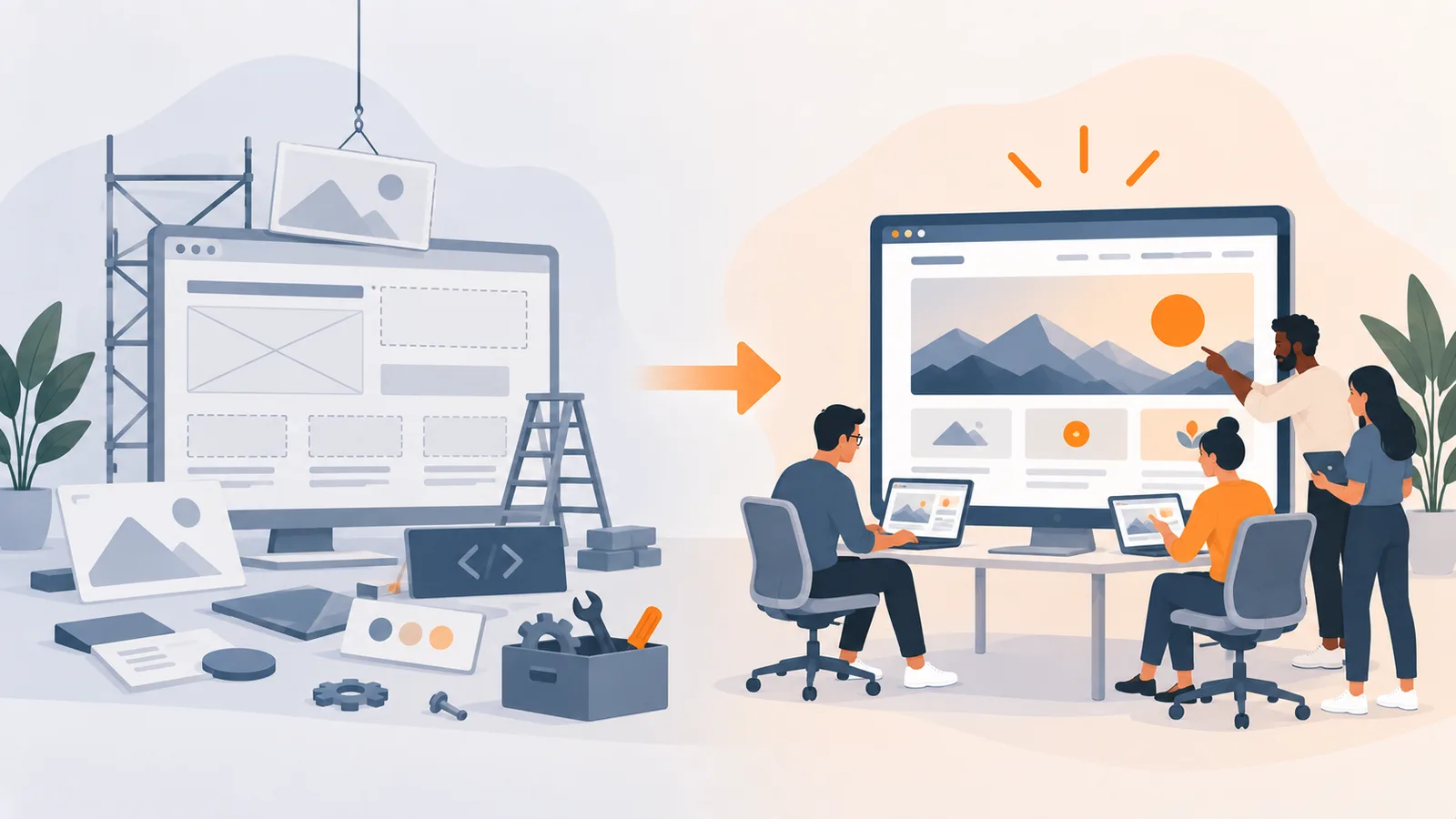 Web design as a service: how to get an ongoing web team without hiring