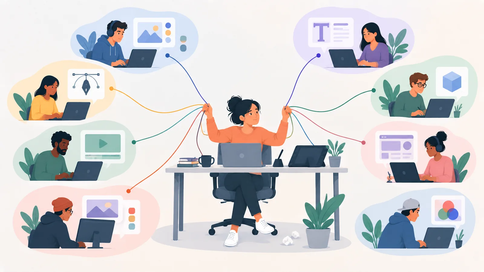 You Hired a Designer. Now They Manage Five Freelancers.