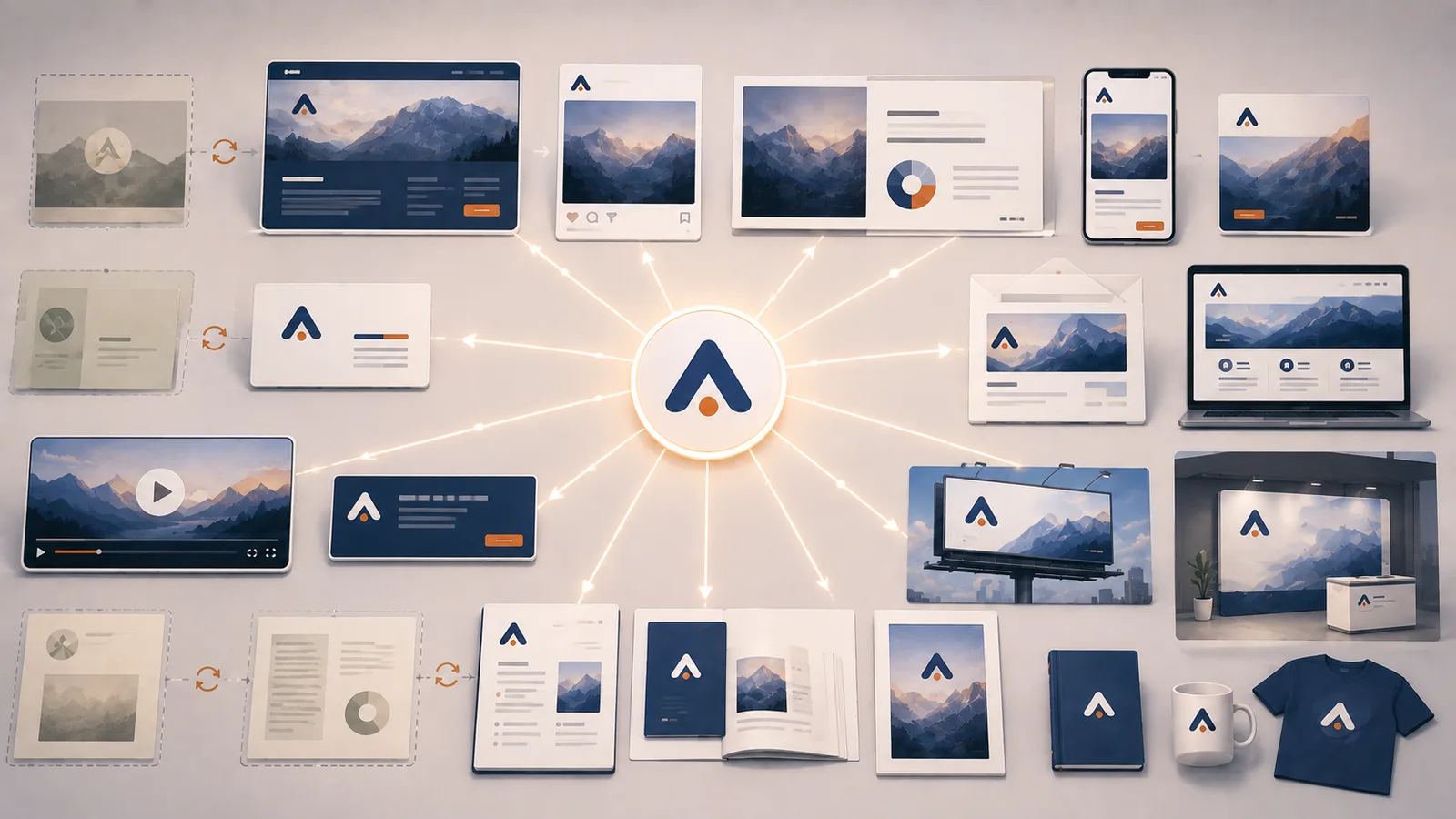 Rebrand rollout: how to apply a new brand everywhere