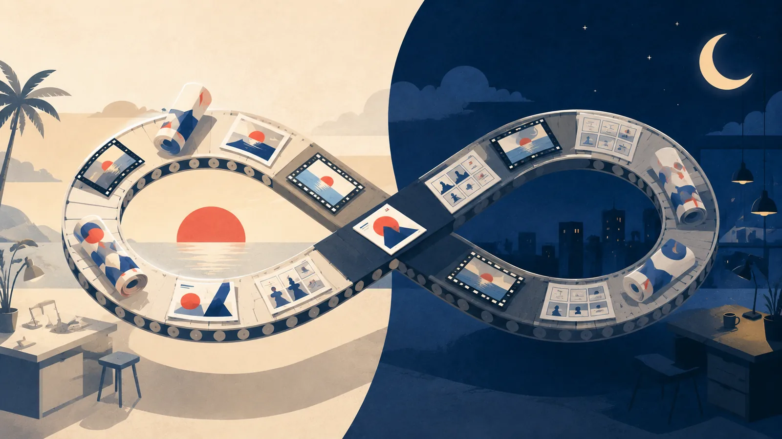 Outsourcing Creative Services: The Time-Zone Edge