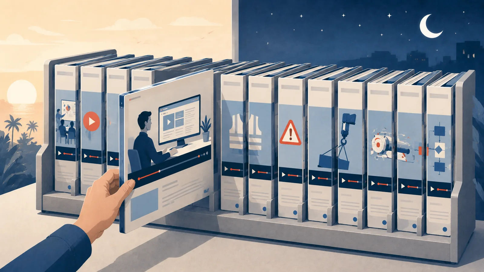 Corporate Training Video Production: Build a Library, Not One Video